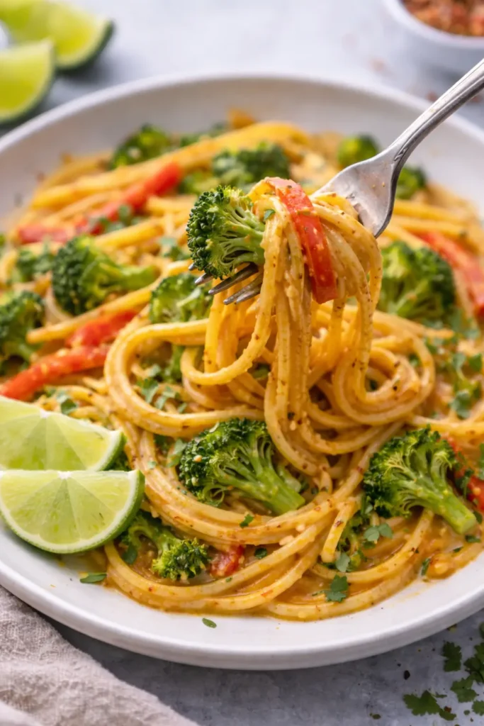 Enjoy Coconut Curry Noodles