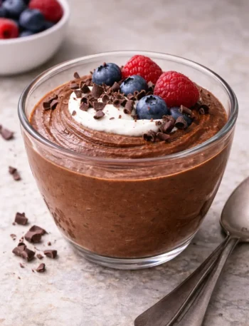 Dairy-Free Chocolate Mousse with Chickpea Magic