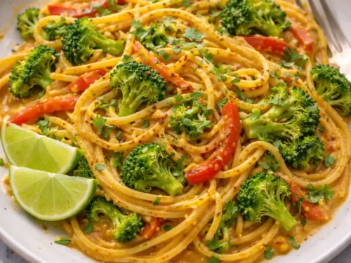 Easy Coconut Curry Noodles Recipe