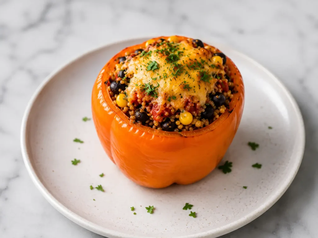 Vegetarian Stuffed Bell Peppers