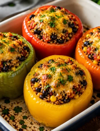Quinoa Stuffed Bell Peppers