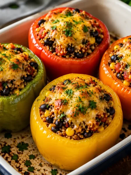 Quinoa Stuffed Bell Peppers