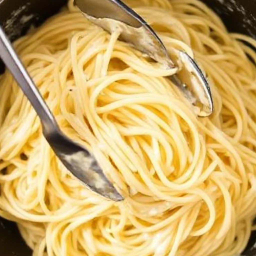 Combine Pasta and Sauce