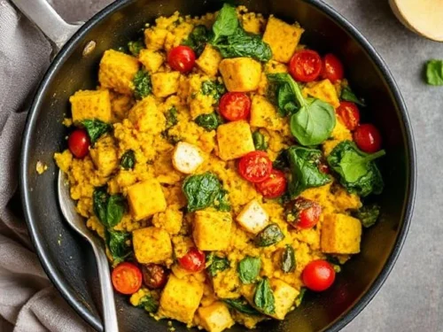Turmeric Tofu Scramble