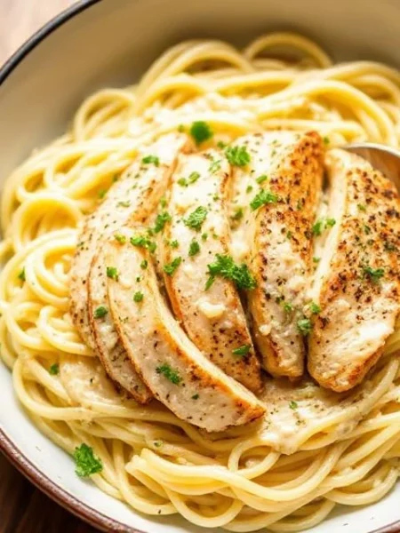 Cajun Chicken Alfredo