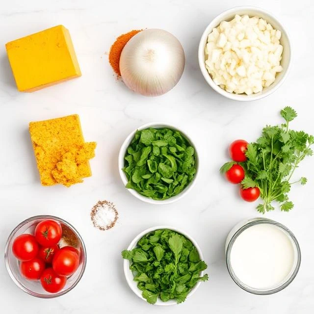 Turmeric Tofu Scramble Ingredients