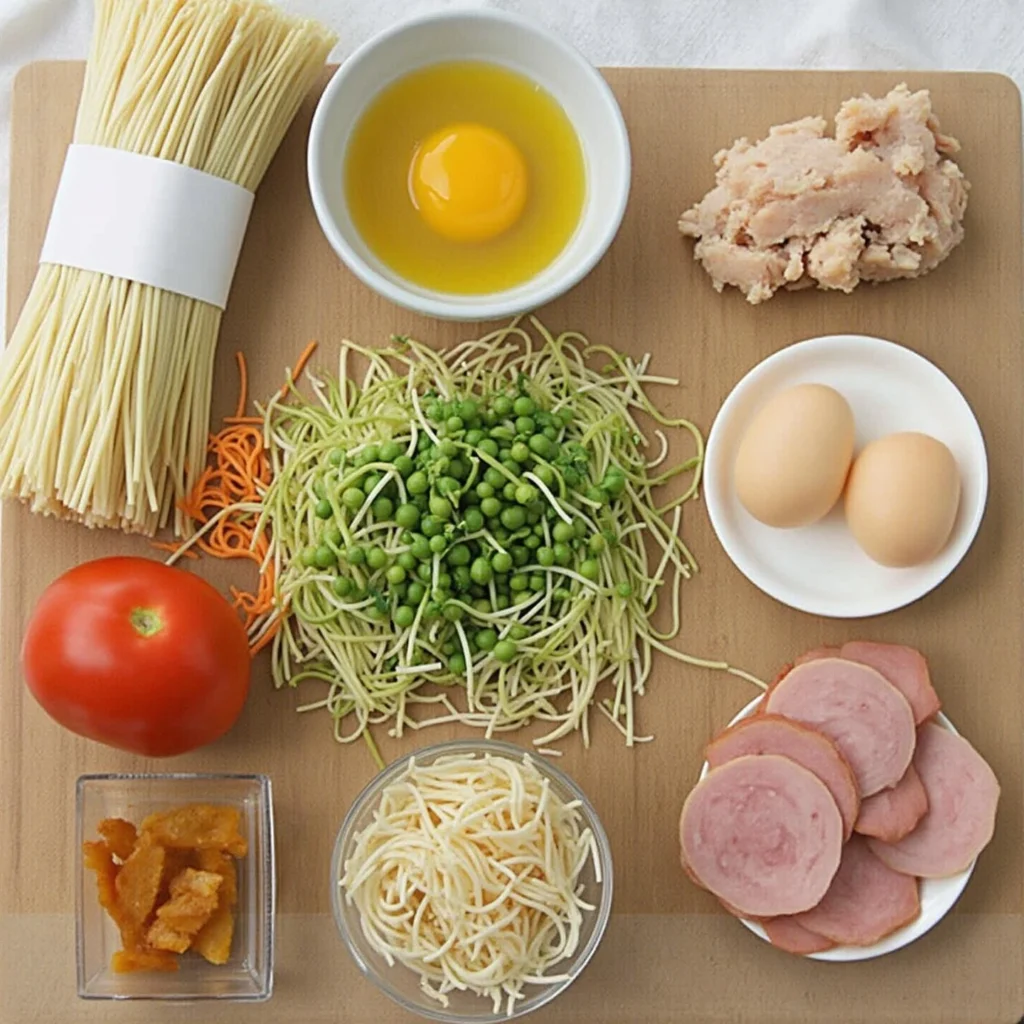 Hiyashi Chuka Recipe Ingredients