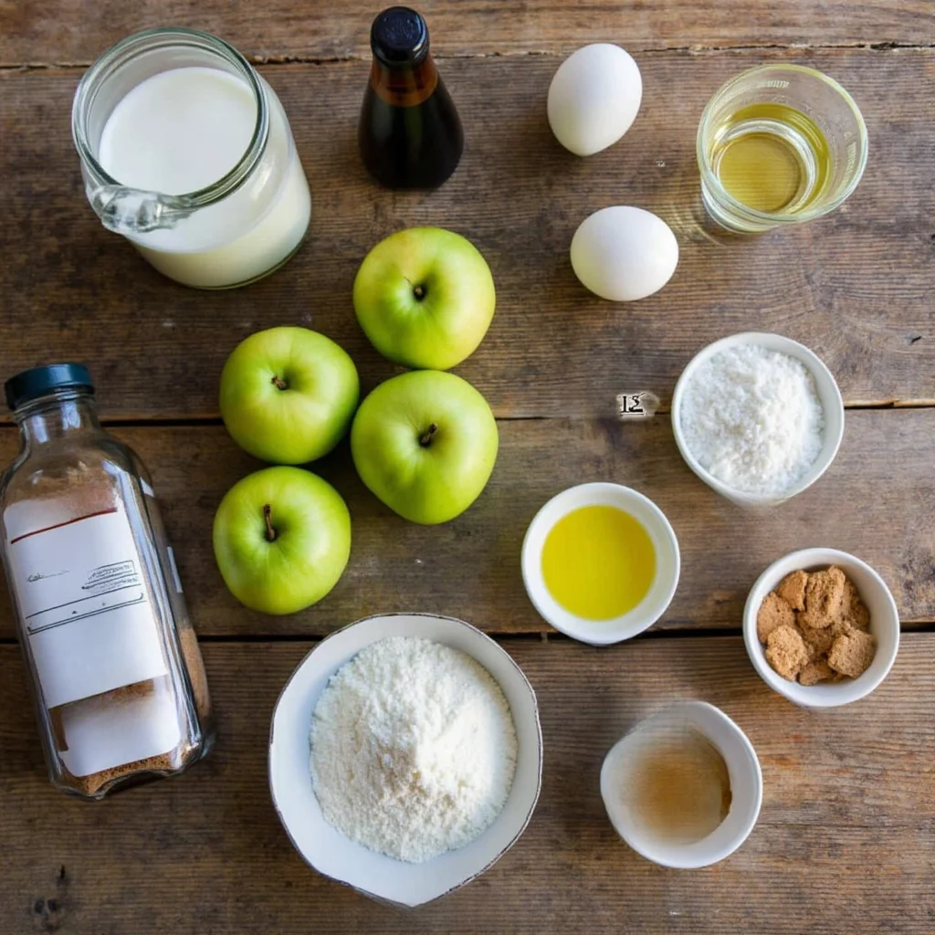 Ingredients for Perfect Apfelküchle