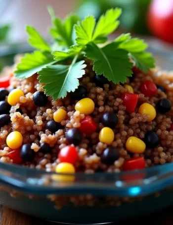 Corn Black Bean Quinoa Salad