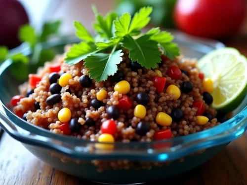 Corn Black Bean Quinoa Salad