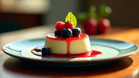 Lemon Panna Cotta Recipe