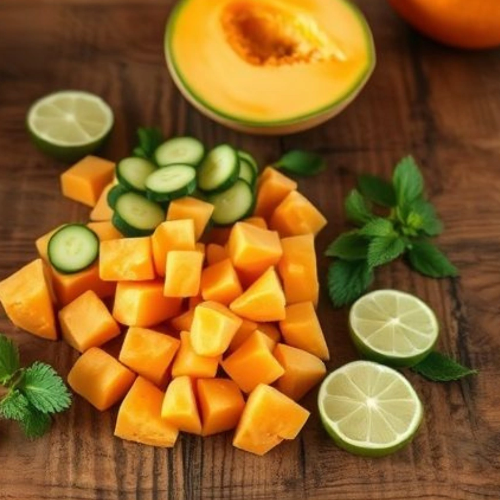 cucumber into pieces that your blender can handle easily