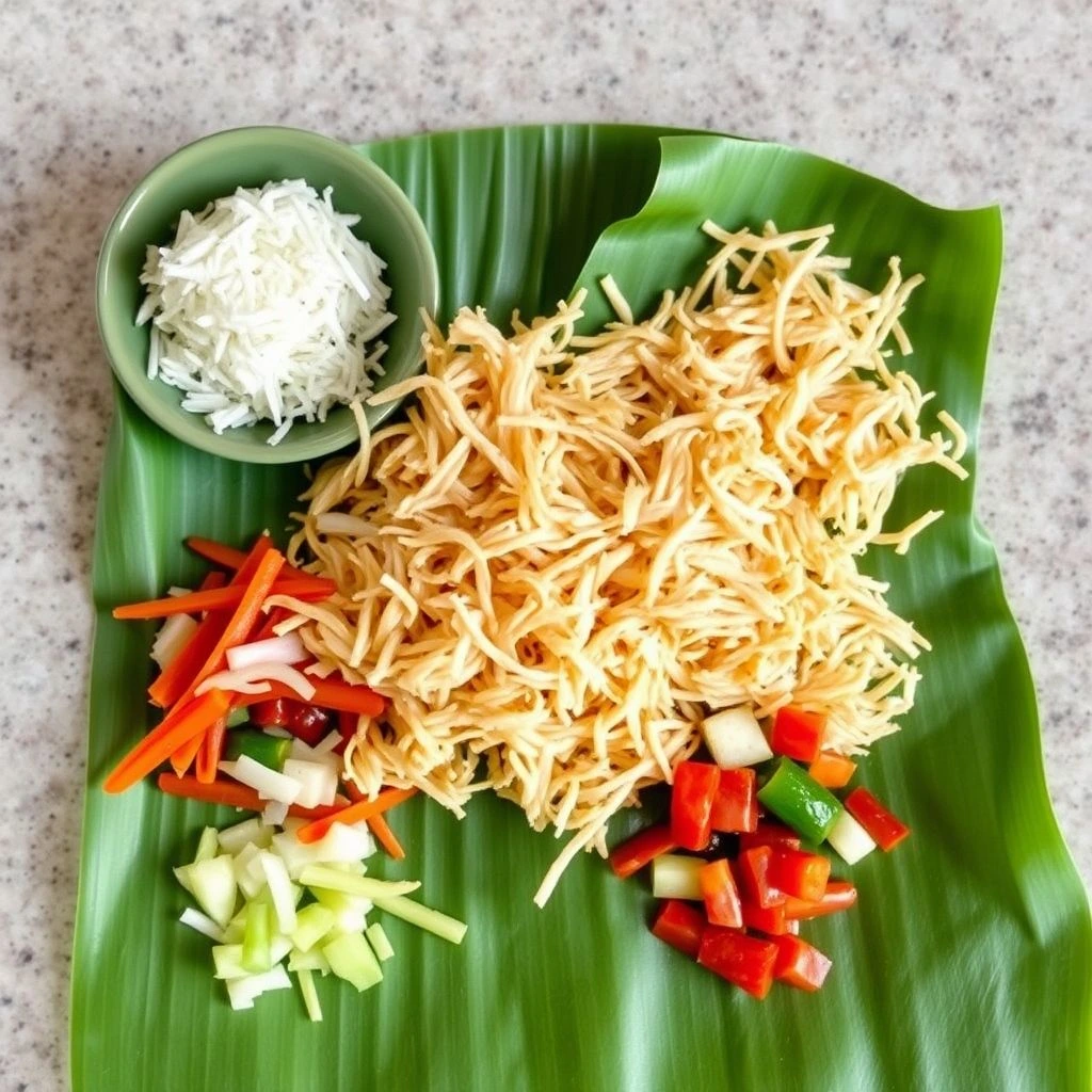 Ingredients for the Wraps