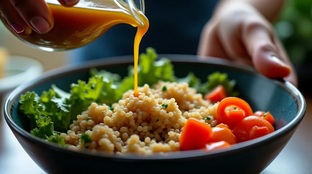combine all ingredients in a large mixing bowl