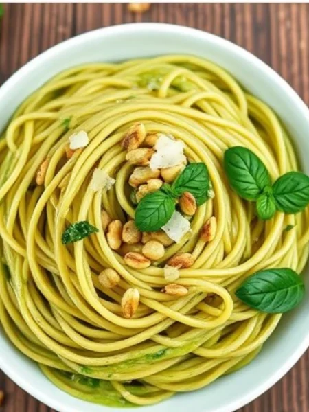 Green Spaghetti Recipe