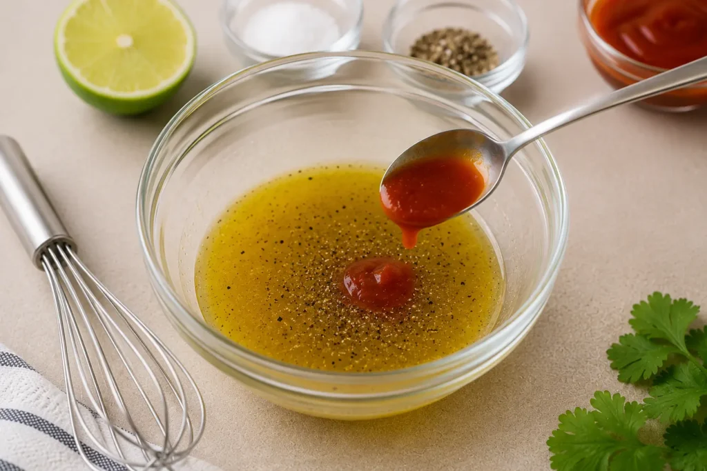 Creating the Dressing