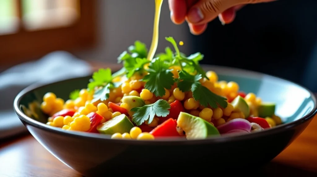 Corn & Avocado Salad Recipe