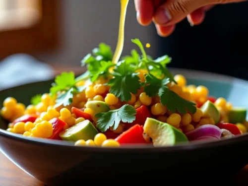 Corn & Avocado Salad Recipe