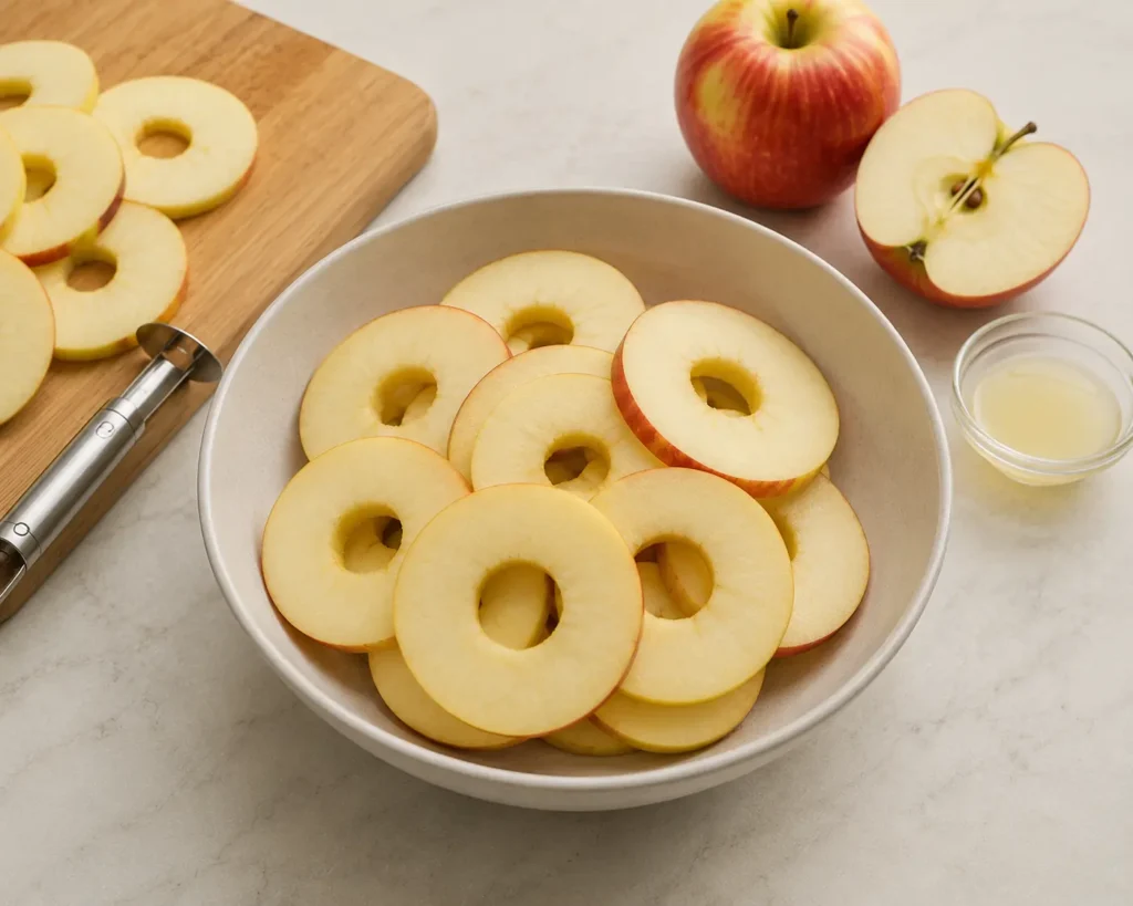 Slice and Season the Apples