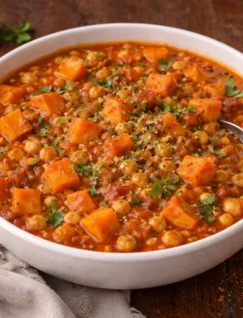 Sweet Potato Chickpea Stew Recipe