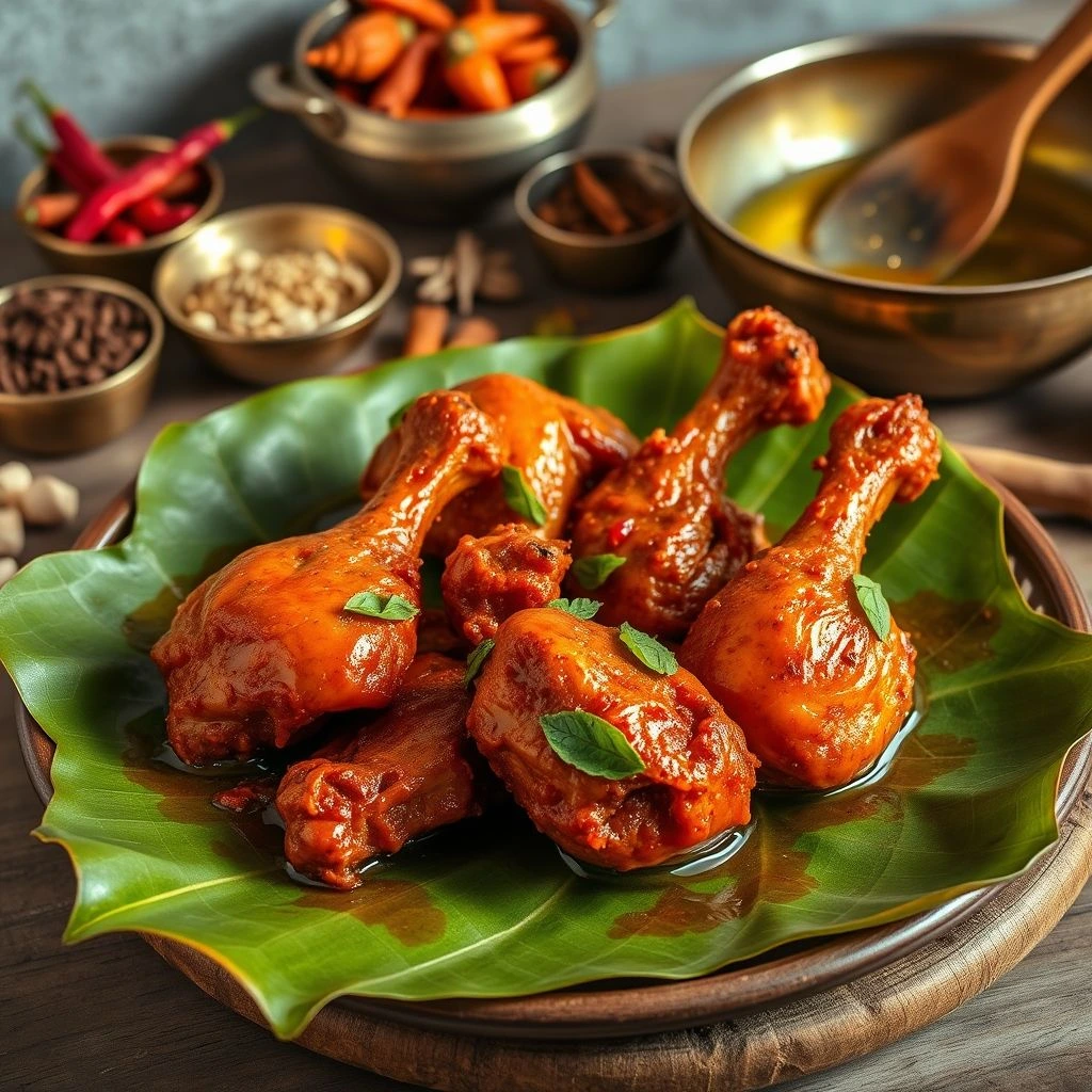 Chicken Ghee Roast Recipe