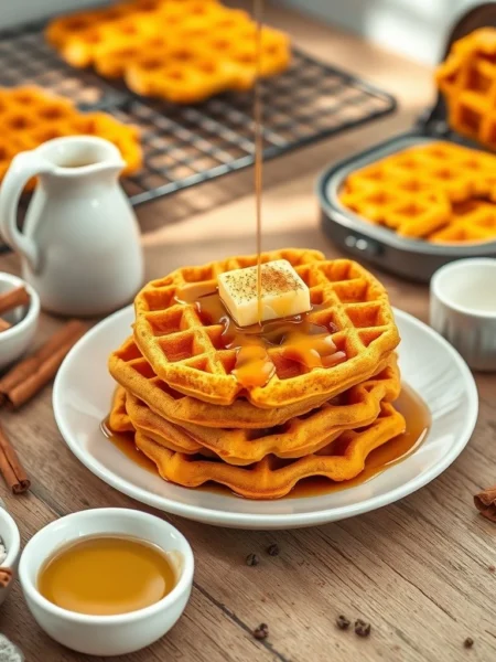 Sweet Potato Waffles