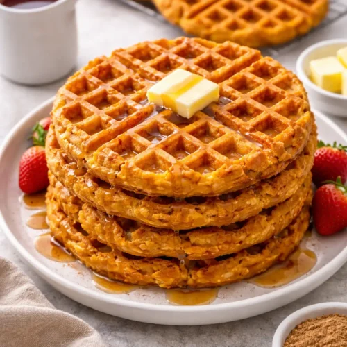 Easy Sweet Potato Waffles – Ready in 30 Minutes!