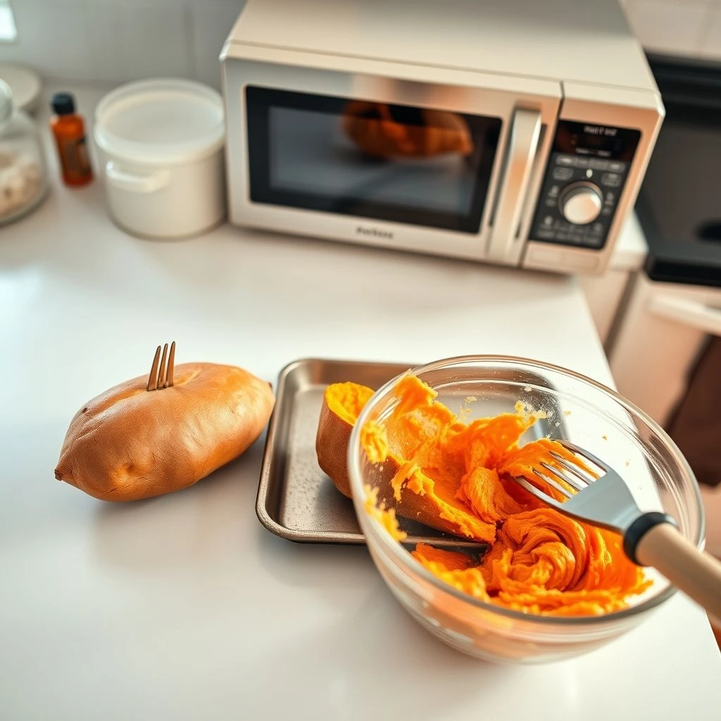 Prepare the Sweet Potato