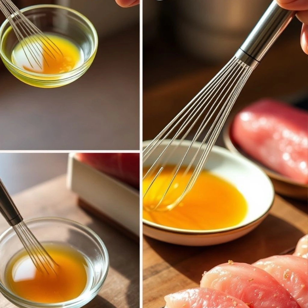 Preparing the Ponzu Sauce