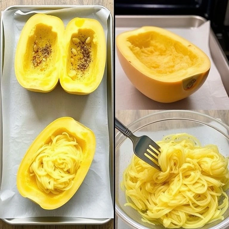 Prepare the Spaghetti Squash