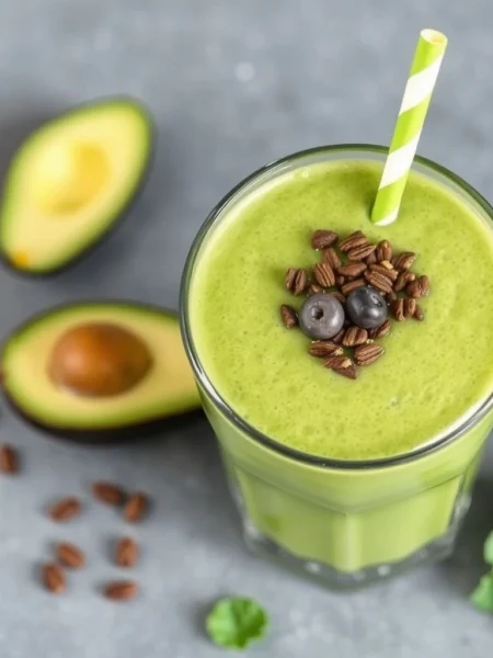 Matcha Avocado Smoothie