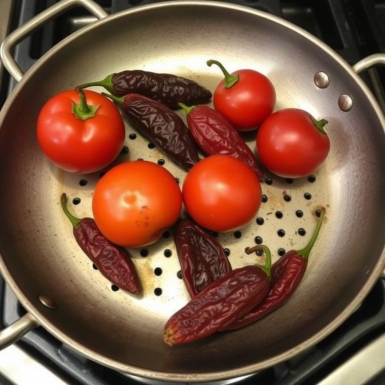 Roast Your Chiles and Tomatoes