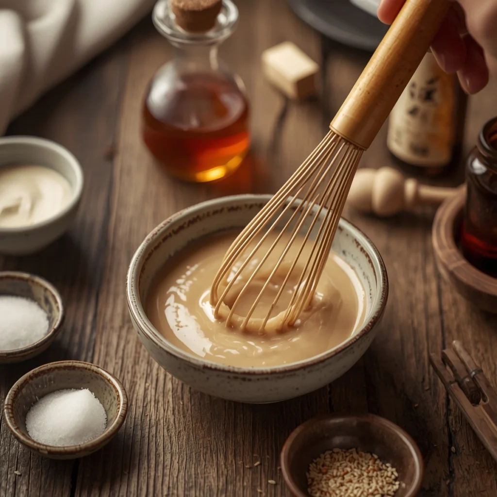 Making the Miso Glaze