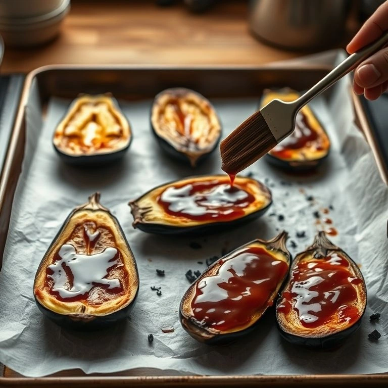 Cooking the Nasu Dengaku