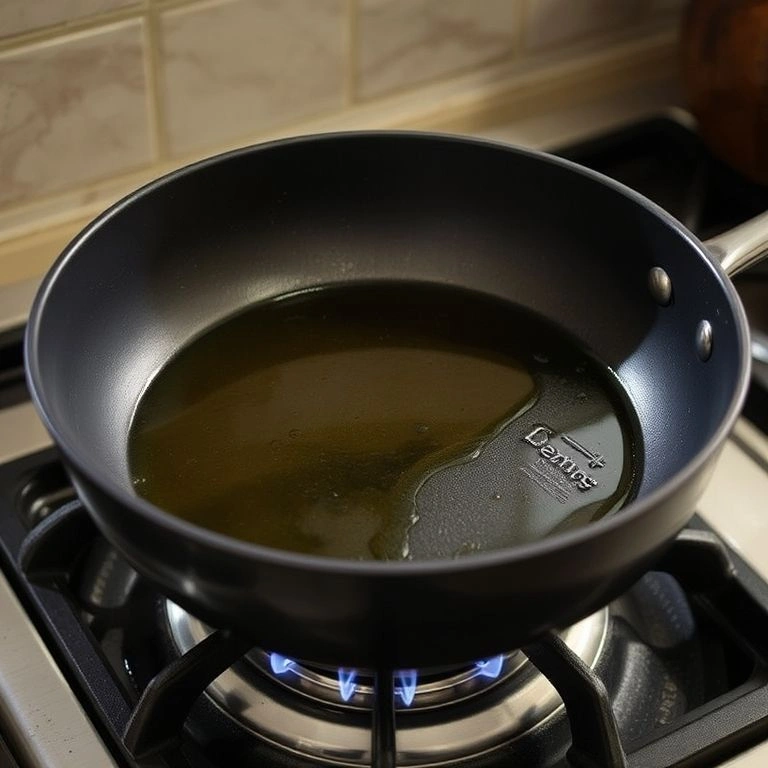 Heat the cooking surface