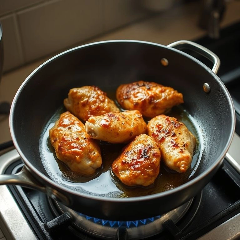 Cook the chicken