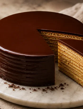 Authentic Baumkuchen Cake