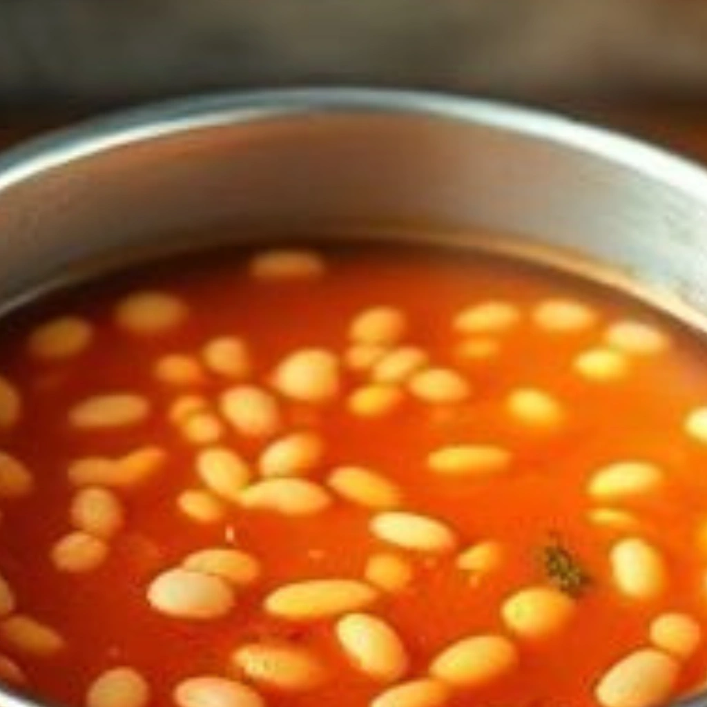 Adding the Beans and Broth