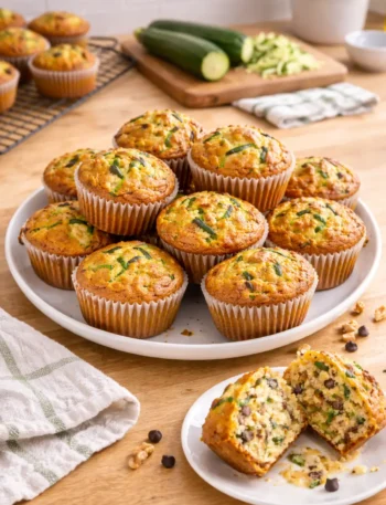 Easy Almond Flour Zucchini Muffins Recipe