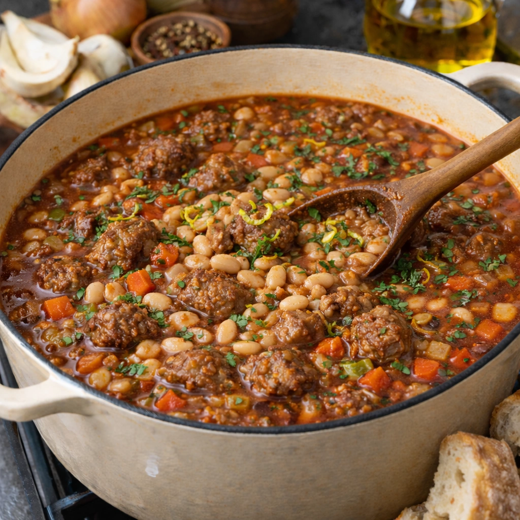 Capra e Fagioli Recipe