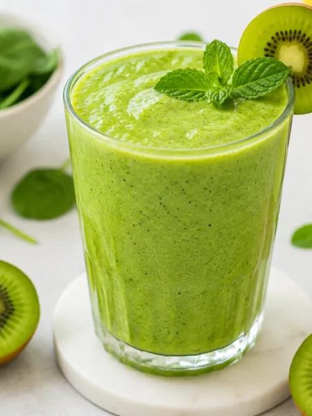 Kiwi Spinach Smoothie