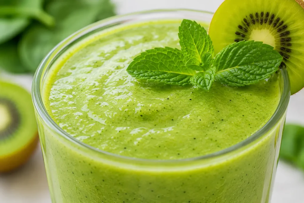 Kiwi Spinach Smoothie Recipe