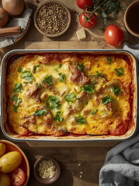 Vegetarian Moussaka Recipe