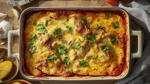 Vegetarian Moussaka Recipe