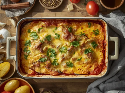 Vegetarian Moussaka Recipe
