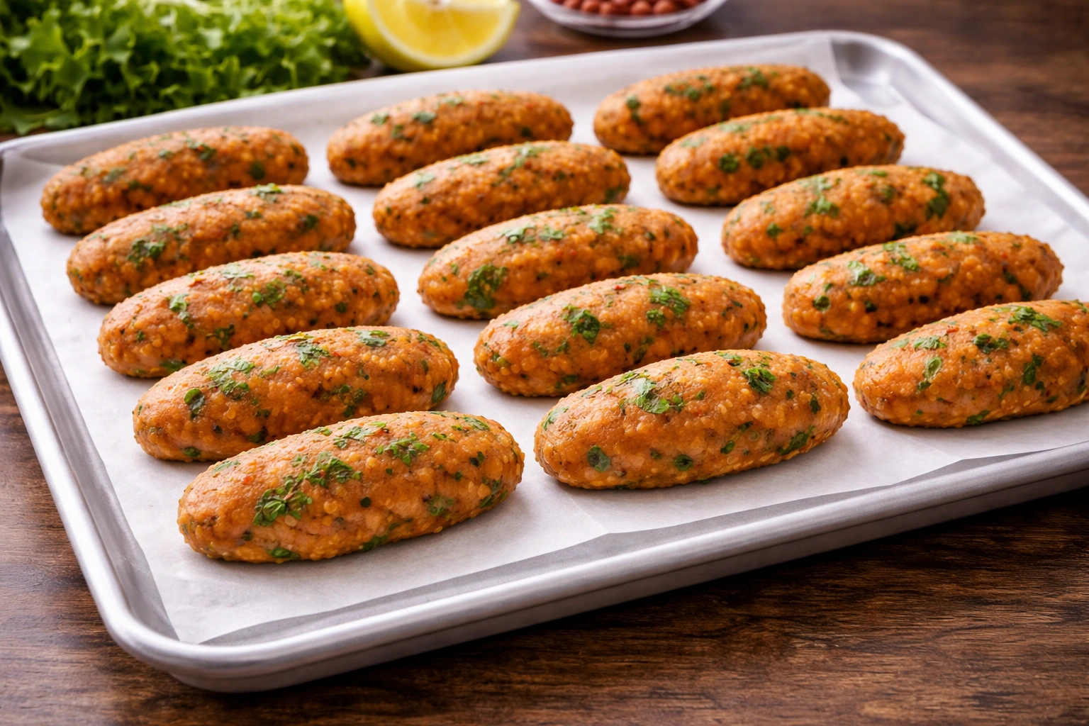 Shape into finger-sized