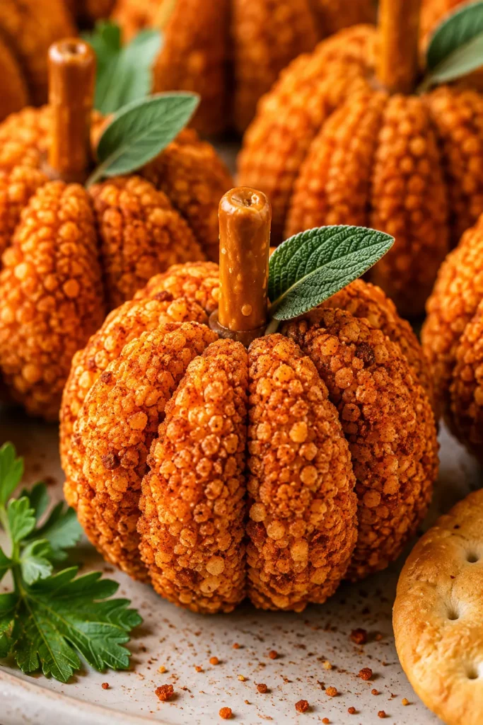 Pumpkin Cheese Balls