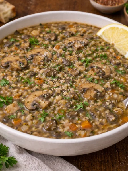 Mushroom Barley Soup