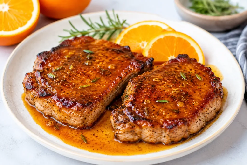 Orange Pork Chops Recipe