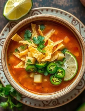Authentic Sopa Tarasca